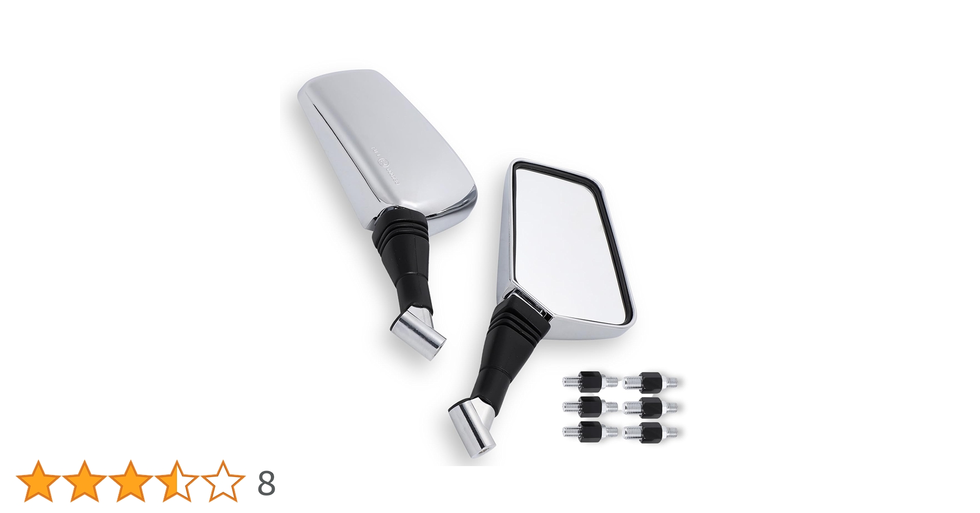 NAPOLEON 丸型バイクミラー 　当時物　正ネジ　10mm NAPOLEON 丸型バイクミラー 当時物 正ネジ 10mm